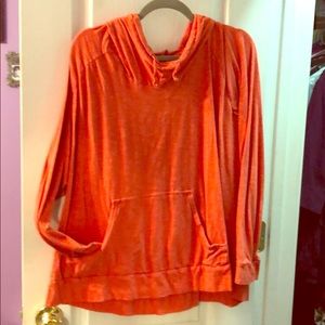 Orange Columbia hoodie